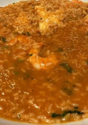Foto de Arroz de Peixe e Camarão