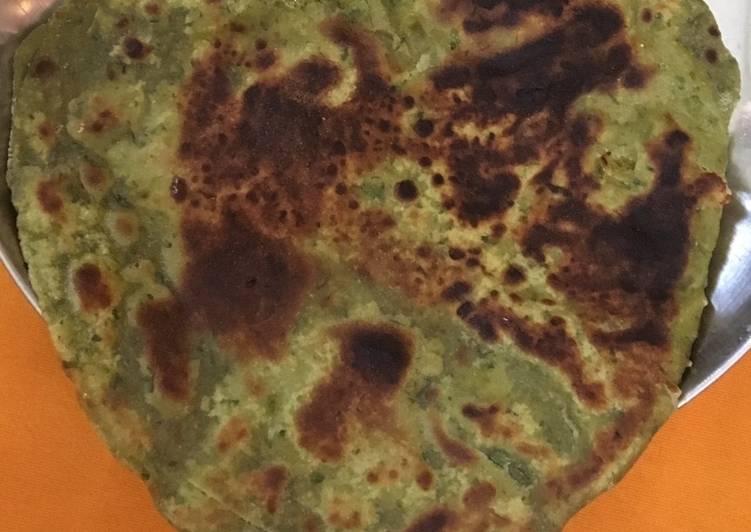 Recipe of Super Quick Homemade Methi Paratha