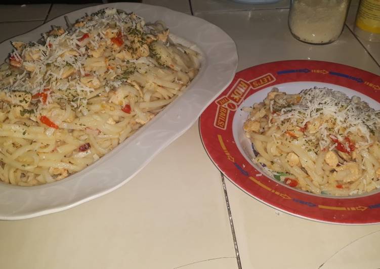 Bagaimana Menyiapkan Spaghety Anglio Olio 🍝 yang Lezat Sekali