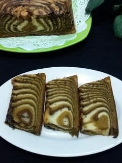 Foto resep Zebra Cake Putih Telur