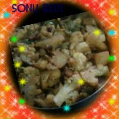 Aloo gobhi dhabha style A picture of Aloo gobhi dhabha style.