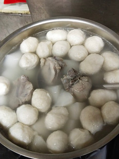 排骨菜頭魚丸湯 的食譜成品照片