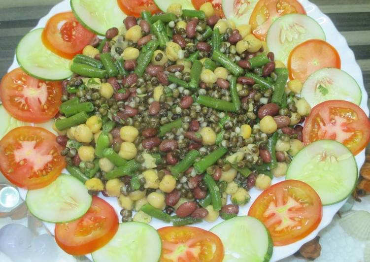How to Make Any-night-of-the-week Mixed Beans Salad