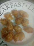 Bolitas fritas de plátano