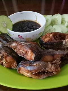 Foto resep Ikan patin goreng sambal kecap jeruk nipis