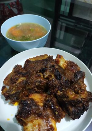 Foto resep Sop Iga Bakar Pedas Manis