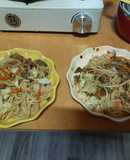 沙茶羊肉炒麵