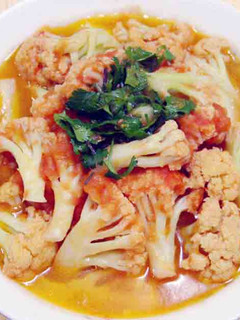 【厚生廚房】番茄炒白花椰 的食譜成品照片
