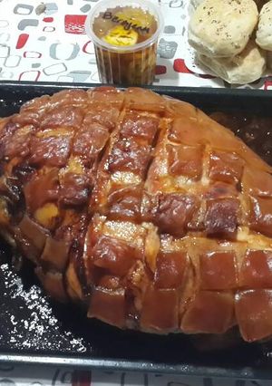 Una foto de Pernil
