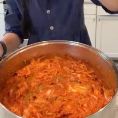 A picture of Homemade Kimchi.
