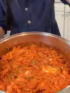 A picture of Homemade Kimchi.