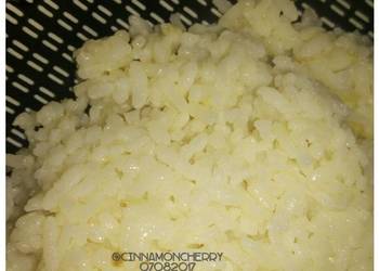 Easiest Way to Recipe Delicious Hainanese Rice in Rice Cooker