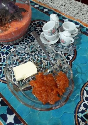 عکسی از دستور مربای هویج