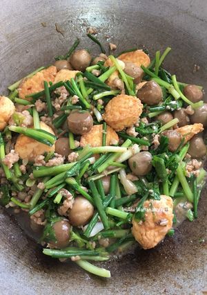 รูปของ “ผัดเห็ดฟางเต้าหู้ไข่”