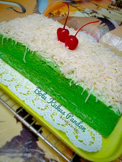 Foto resep Bolu pandan kukus