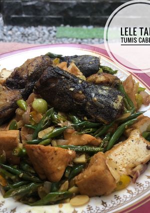 Foto resep Lele Tahu Tumis Cabe Ijo