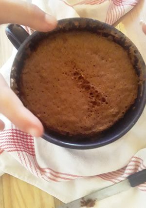 Una foto de Torta de micro en tazas