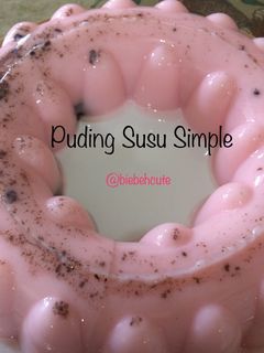 Foto resep Puding Susu Simple