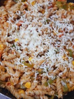 कॉर्न फुसली पास्ता (Corn fusli pasta recipe in marathi) रेसिपी चे मुख्य फोटो 