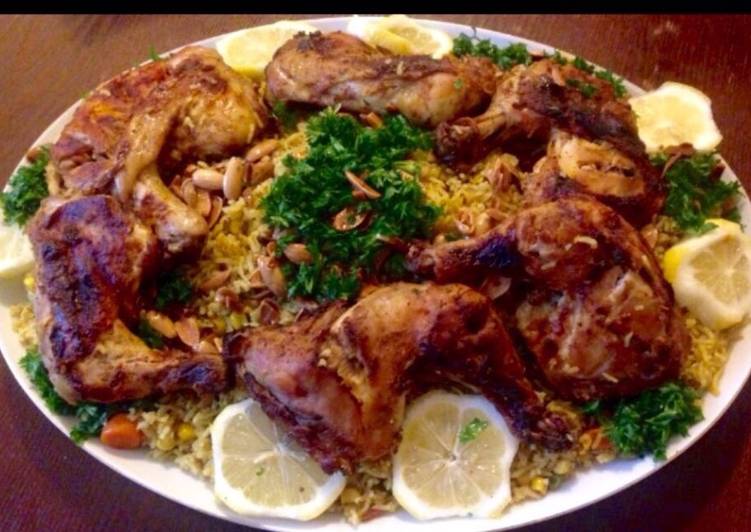 كبسة بدجاج