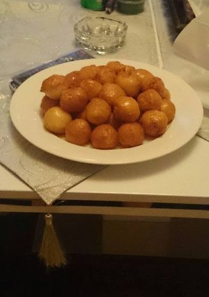 صورة لوصفة لقيمات محشيه كيري