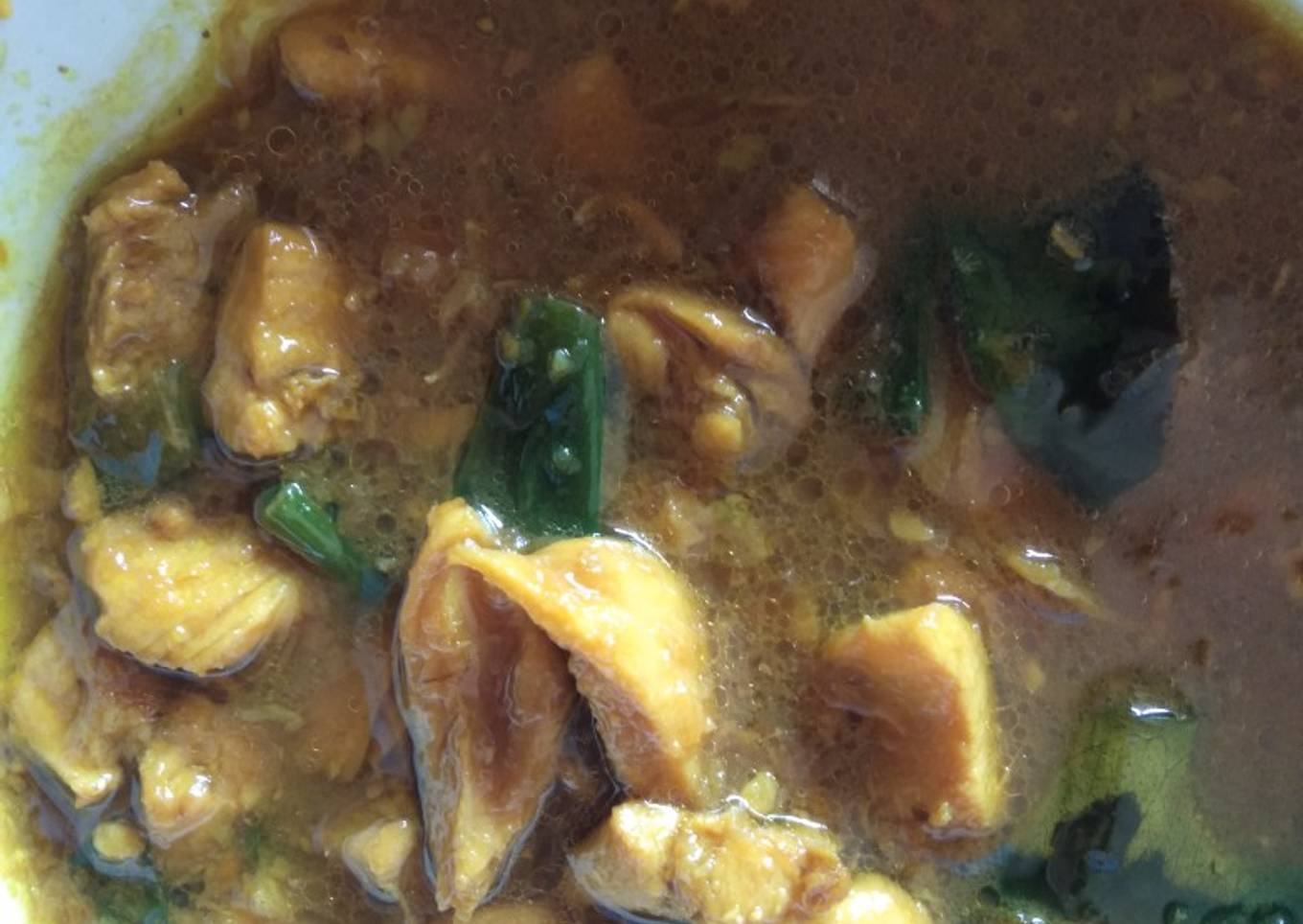 Ayam Bumbu untuk Mie Ayam