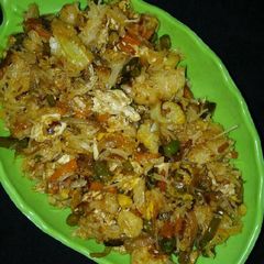 A picture of Egg Veg Vermicelli..