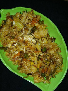 A picture of Egg Veg Vermicelli..