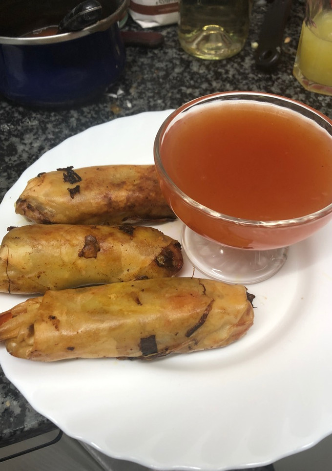 Una foto de 38. Rollitos de primavera (entrante verdura)