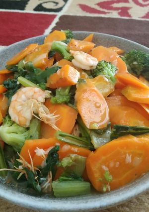 Foto resep Capcay udang