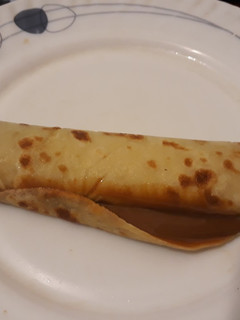 Una foto de Panqueques dulces con dulce de leche
