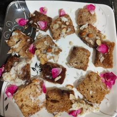 A picture of Bread Mithai.