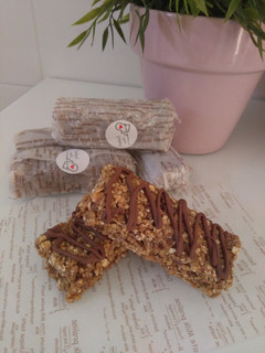 Una foto de Barritas energéticas con chocolate