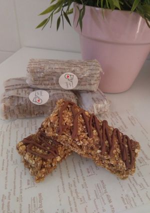 Una foto de Barritas energéticas con chocolate