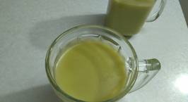 Hình ảnh món Sữa đậu xanh nước cốt dừa và dứa
