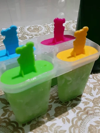 Langkah Mudah untuk Membikin Resep Es Krim Sirup Pandan Homemade yang  Bikin Ketagihan Anti Ribet, Menggugah Selera