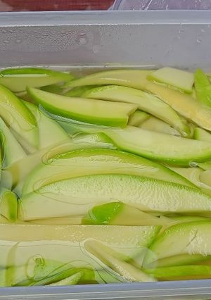 Foto resep Manisan Mangga Muda Renyah Tanpa Pengawet