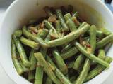 Healthy Curry Turmeric Stir-fried Green Beans