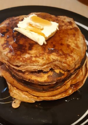 Φωτογραφία της συνταγής Easy almond milk pancakes (dairy free & eggless)