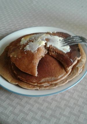 Una foto de Mis pancakes