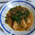 Tulang ikan asin, asam pedas daun melinjo