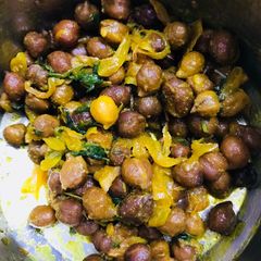 Kala chana dal fry A picture of Kala chana dal fry.
