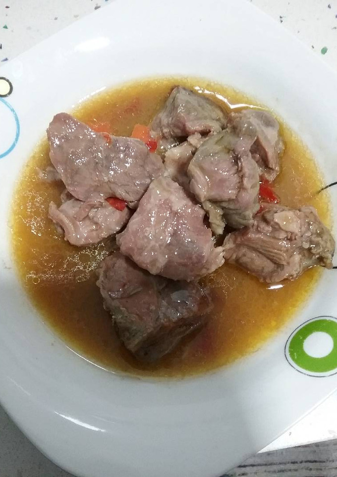 Una foto de Carrillada tradicional