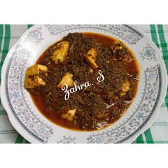 A picture of Palak Paneer.