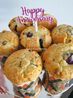 Foto resep Blueberry Chocochips Muffin
