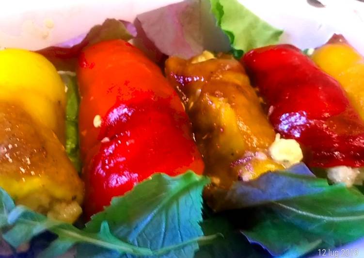 Involtini di peperoni