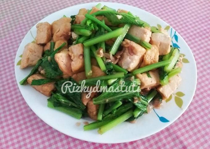 Resep Tumis Sawi Tahu Oleh Rizky Diah Mastuti Cookpad