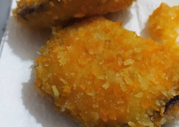 Bagaimana cara membuat Roti goreng panir yang enak