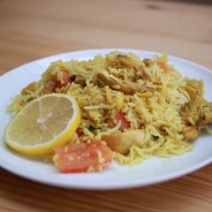 A picture of Chicken Biryani ⭐️⭐️⭐️⭐️⭐️.