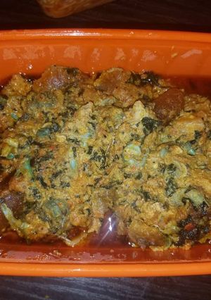 A picture of Egusi Soup.